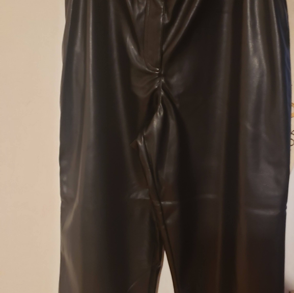 FAUX Leather Pamts
